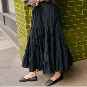 Christy Dawn Darby skirt in Black XS